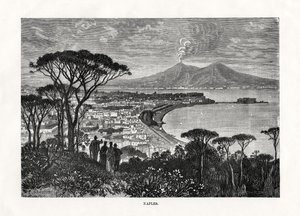 Napoli, Italien, 1879 af Charles Barbant