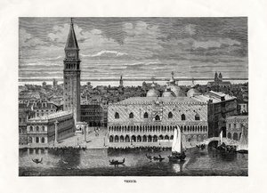 Venedig, Italien, 1879 af Charles Barbant
