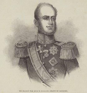 Hans Majestæt Kongen af Holland af Charles Baugniet