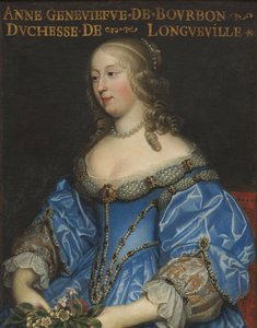 Anne-Geneviève de Bourbon-Condé 1619-1679, hertuginde af Longueville, midten af ​​det 17.