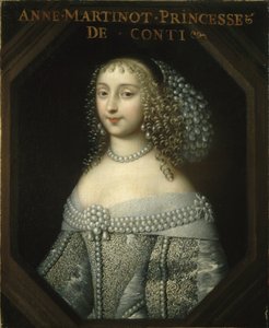 Anne Marie Martinozzi 1637-1672, prinsesse af Conti, ca 1665. af Charles Beaubrun