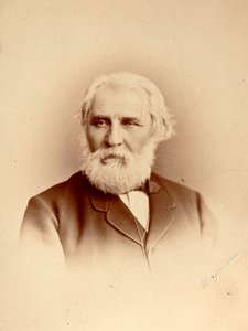 Ivan Turgenev, russisk forfatter, slutningen af det 19. århundrede af Charles Bergamasco