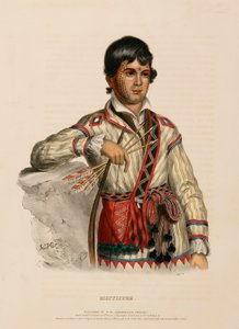 MISTIPPEE, fra Historien om indianerstammerne i Nordamerika af Charles Bird King