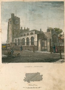 Lambeth Kirke af Charles Burton