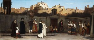 Romersk gadescene, 1872