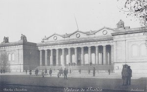 Bordeaux: Palais de Justice (s/h-foto) af Charles Chambon