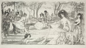 Guitaristen. af Charles Edward Conder