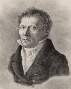 Portræt af komponisten Anton Reicha 1770-1836, 1830. af Charles Constans