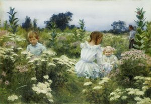 Blandt vilde blomster