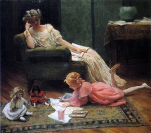Ser barnet lege, 1909