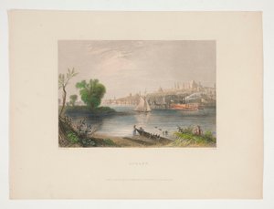 Albany, illustration til Nathaniel Parker Willis