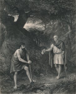 Timon og Flavius Timon af Athen, c1870