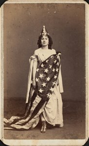 Isabelle "Belle" Freeman, ca. 1860 (foto) af Charles D. Fredricks