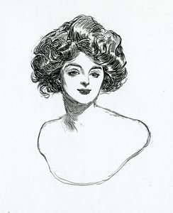 En Gibson-pige, ca. 1902 af Charles Dana Gibson