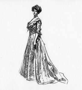 En Gibson-pige, ca. 1902 af Charles Dana Gibson