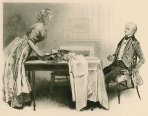 Dick Swiveller og marskegvinden af Charles Dana Gibson