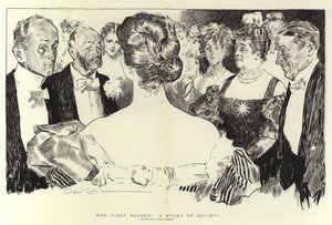 Hendes første sæson, en undersøgelse af samfundet af Charles Dana Gibson