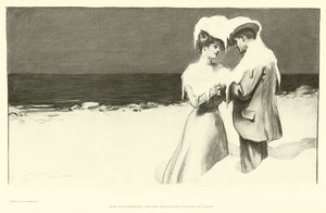 Her er det jul, og de begyndte at sige farvel i august af Charles Dana Gibson