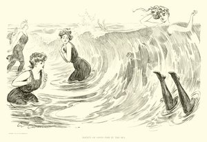 Illustration til The Social Ladder (gravering)