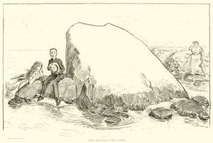 Illustration til Den sociale stige af Charles Dana Gibson