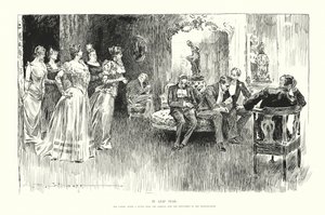 I skudår (litho) af Charles Dana Gibson