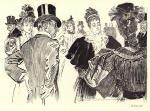 På Bond Street af Charles Dana Gibson