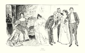 Puslespil (litografi) af Charles Dana Gibson
