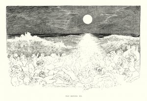 Det urolige hav (litografi) af Charles Dana Gibson