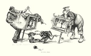 De rivaliserende operaer (litografi) af Charles Dana Gibson