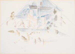 Bermuda, master og løv af Charles Demuth