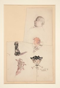 Fem figurer af Charles Demuth