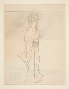 japansk dame af Charles Demuth