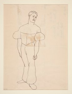 Jonglør eller mand i kostume af Charles Demuth