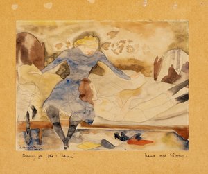 Zolas Nana, 1915 af Charles Demuth
