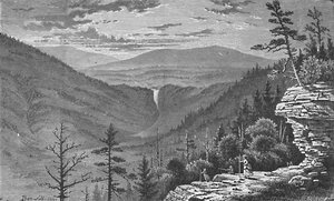 Sunset Rock, Catskill Mountains, 1883 af Charles E. H. Bonwill
