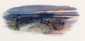 Store forventninger, Pip i mosen (farvelitografi) af Charles Edmund (after) Brock