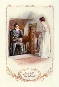 Gode Gud! Hvordan kom du op ad den trappe? 1907 (illustration) af Charles Edmund Brock