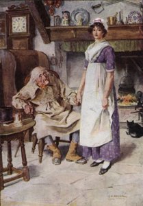 Illustration til The Broad Highway a Romance of Kent af Charles Edmund Brock