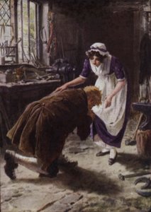 Illustration til The Broad Highway a Romance of Kent af Charles Edmund Brock