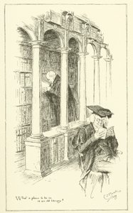 Illustration til The Essays of Elia af Charles Lamb (gravering) af Charles Edmund Brock