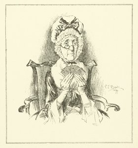 Illustration til The Essays of Elia af Charles Lamb (gravering) af Charles Edmund Brock