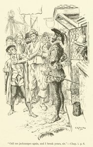 Illustration til Westward Ho! af Charles Kingsley (gravering)