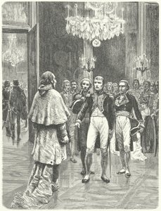 Napoleon modtager kardinal Ercole Consalvi på Tuileries-paladset, Paris