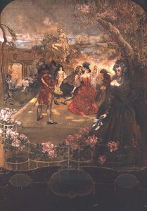 Ved Ballet af Charles Edward Conder