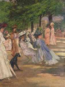 Figurer i Hyde Park (olie)