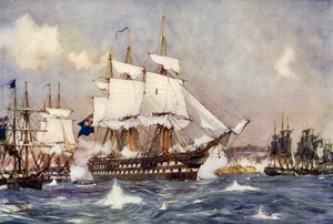 De britiske og allierede eskadroners bombardement af St. Jean D