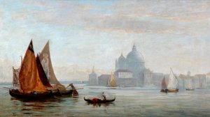 Kirke Santa Maria della Salute, Venedig, 1875