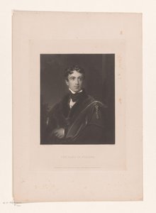 Portret af John George Lambton Jarlen af Durham (titel på objekt) af Charles Edward Wagstaff
