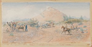 ?Kampen ved Hasheen, 1885?, 1885 af Charles Edwin Fripp