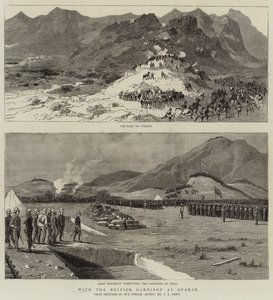 Med den britiske garnison i Suakim af Charles Edwin Fripp